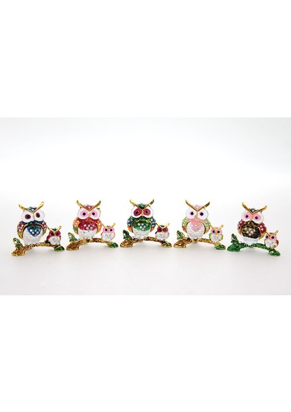 Swarovski 2'li Baykuş Model 2