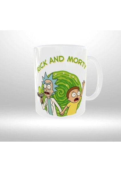 Rıck And Morty Temalı Yazılı Retro Tasarım Kupa fiyatları