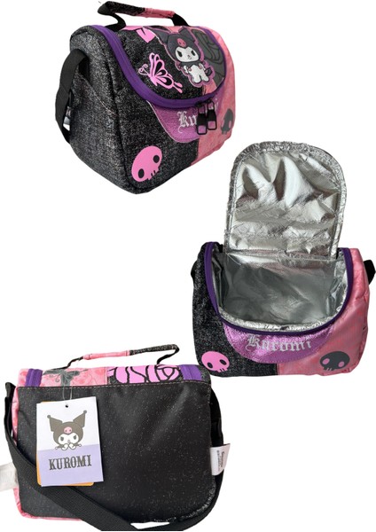 Ilkokul Çantası Mercanpembe Üç'lü Set Orjinal fırsatları