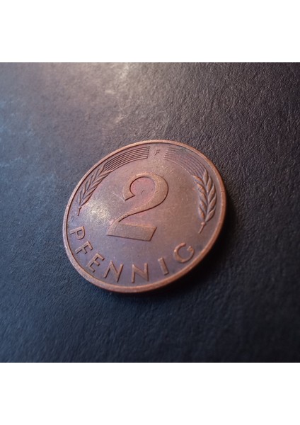 39963689A675D06E0A 1982 F Almanya 2 Pfennig Çil Para modelleri