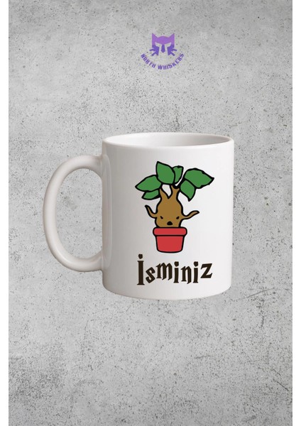 Kişiye Özel Sevimli Mandrake Kupa