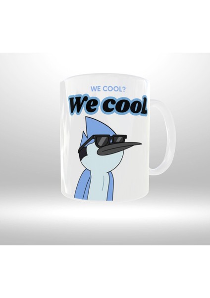 Regular Show Temalı "we Cool? We Cool" Yazılı Retro Tasarım Kupa fiyatları