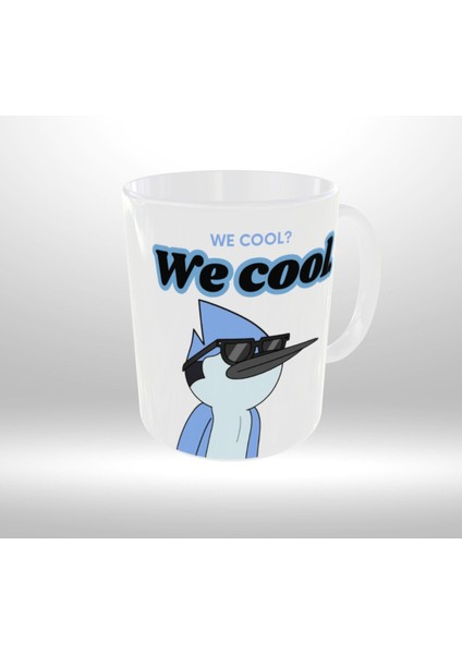 Regular Show Temalı "we Cool? We Cool" Yazılı Retro Tasarım Kupa fırsatları