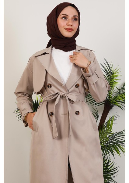 Erna Trençkot Krem indirimleri