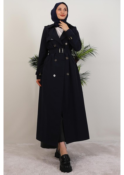 Çilay Trençkot Lacivert