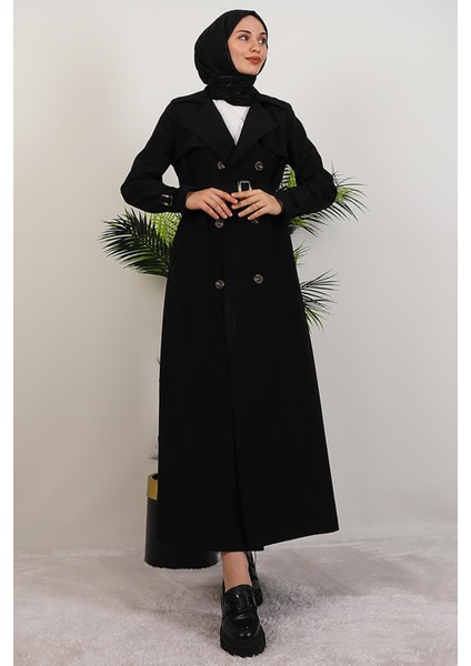 Çilay Trençkot Siyah modelleri