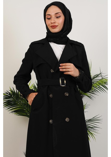 Çilay Trençkot Siyah indirimleri