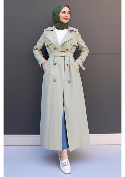 Çilay Trençkot Mint modelleri