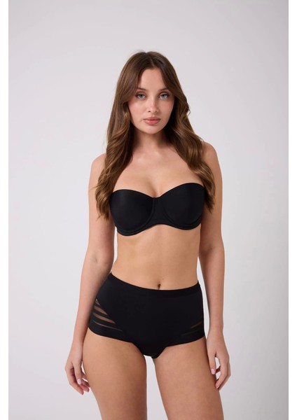 Freshness 1032 Lazer Kesim Tül Boxer Korse