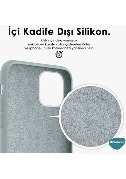 iPhone 16 Pro Siyah Silikon Kılıf Leke Tutmaz Silinebilir Içi Kadife Kamera Yükseltili Kapak fırsatları