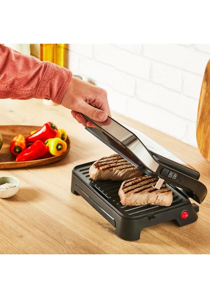 GC270D10 Inicio Compact Izgara ve Panini Makinesi – 1000W, Paslanmaz Çelik, Yapışmaz Plaka, Kompakt Tasarım fiyatları