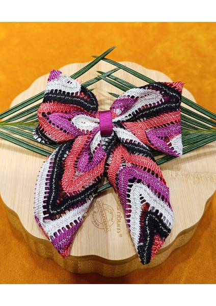 Lüks Figürlü Kurdele Klips Toka