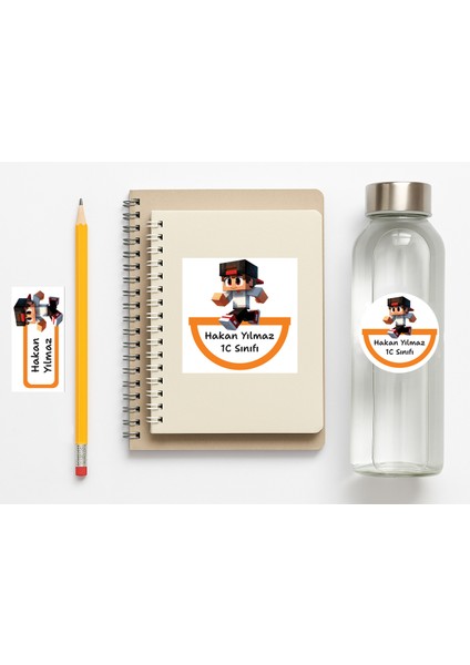 188 Adet Roblox Kişiye Özel Okul Etiketi | Kalem Defter Kitap Için Isim Yazılabilir Sticker Seti Model:23 fiyatları