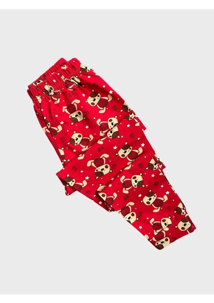 Kız Çocuk %100 Pamuklu Bear Ayıcık Desenli Kısa Kollu Yazlık Pijama Takımı fırsatları