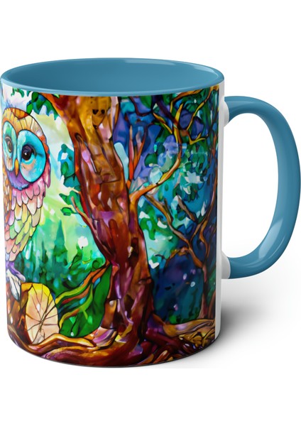 Baykuş Temalı Baskılı Kupa Bardak fiyatları