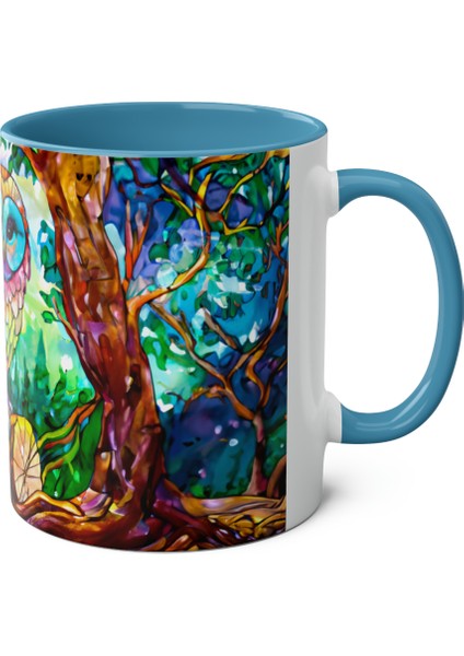 Baykuş Temalı Baskılı Kupa Bardak fırsatları