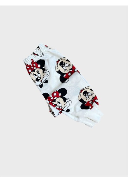 Kız Çocuk Pamuklu Mevsimlik Beyaz Uzun Kollu Pijama Takımı indirimleri