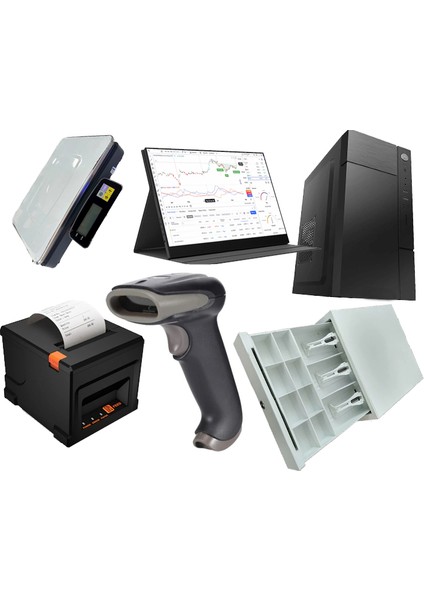 Gagepos Fullpos Dükkan Paketi – 1 Yıl Lisans + 1 Termal Fiş Yazıcı + Dokunmatik Bilgisayar + 15.6” Dokunmatik Monitör + Barkod Okuyucu + Ankastre Terazi Dahil Tam Çözüm