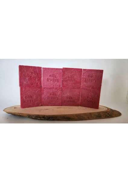 Doğal Üretim Sabunu Gül 12'li Set