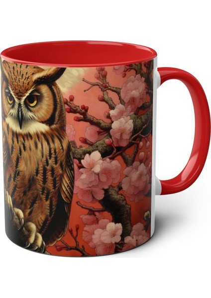 Baykuş Temalı Baskılı Kupa Bardak fiyatları