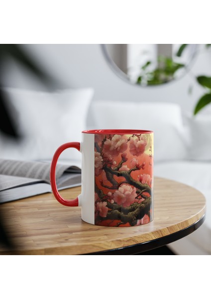 Baykuş Temalı Baskılı Kupa Bardak