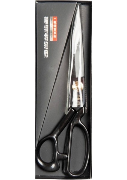 Terzi Makası Siyah Metal Saplı 10 Numara