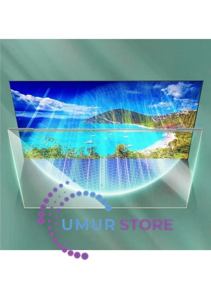 58pus9125 Uyumlu 58" Inç 147 Ekran Tv Ekran Koruyucu