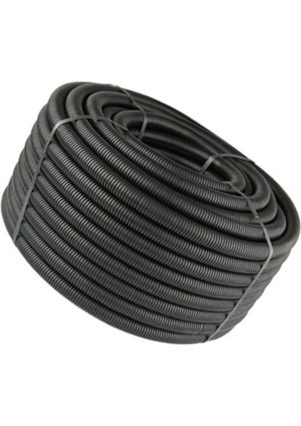 Spiral Boru 32 mm 50 Metre Siyah