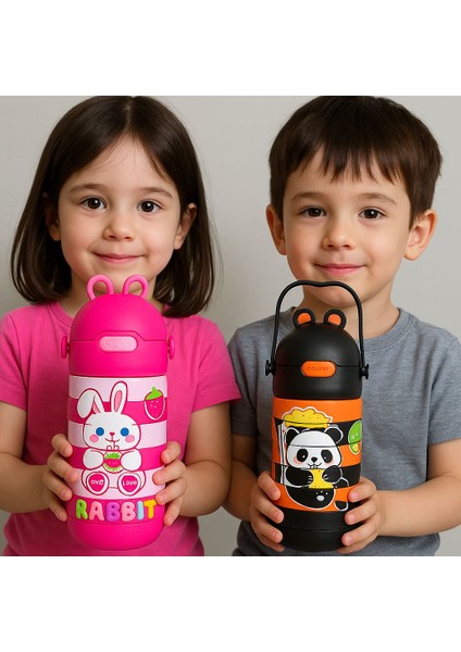 Panda Çelik Matara - Suluk - Bpa Içermez - Sızdırmaz - Eğlenceli - fırsatları