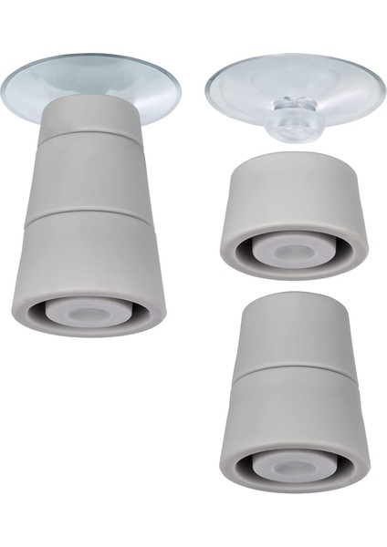 Cam Kapak Plakaları Için Ayaklar 4 Adet Ersatzfüße Şeffaf