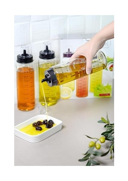 Eko Serisi Sızdırmaz Kapaklı 500 ml 3'lü Yağlık/sirkelik Seti fiyatları