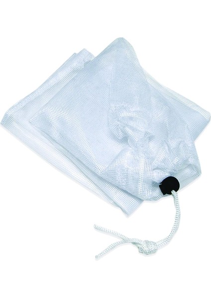 Deluxe Mesh Çok Amaçlı Yedek Yüzme Havuzu ve Spa Vakum Çantası, Beyaz