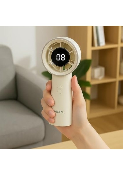 El Tipi USB Şarjlı Püskürtmeli Mini Fan Turbo Yüksek Hızlı Fan modelleri