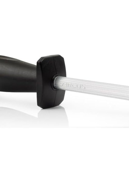 Steelas Serisi - Manuel Bıçak Bileme Çeliği - 250 mm Krom Karbon Çelik Gövde - Siyah Polipropilen Sap modelleri