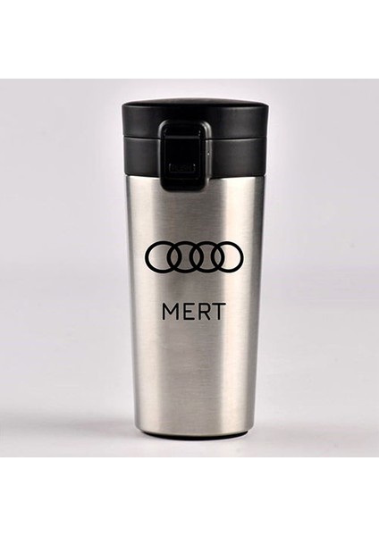 Kişiye Özel Paslanmaz Çelik 380 ml Vakumlu Araç Baskılı Termos - Isı Yalıtımlı, Sızdırmaz Kapak fiyatları