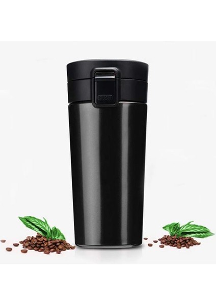 Kişiye Özel Paslanmaz Çelik 380 ml Vakumlu Kuş Baskılı Termos - Isı Yalıtımlı, Sızdırmaz Kapak fırsatları