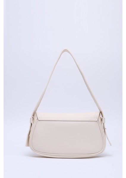 Krem Shk150 Suni Deri Astarlı Çıtçıtlı Ayarlanabilir Askılı El, Kol ve Omuz Çantası fırsatları