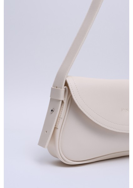 Krem Shk150 Suni Deri Astarlı Çıtçıtlı Ayarlanabilir Askılı El, Kol ve Omuz Çantası indirimleri