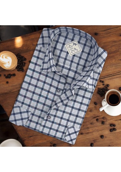 Linen Keten Klasik %100 Cotton Uzun Kollu Terletmeyen Iki Cepli Kapaklı Beyaz Gömlek (Regular Kalıp)