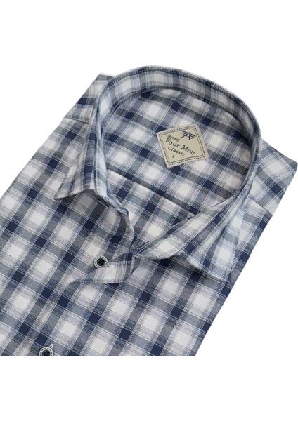 Linen Keten Klasik %100 Cotton Uzun Kollu Terletmeyen Iki Cepli Kapaklı Beyaz Gömlek (Regular Kalıp) fiyatları