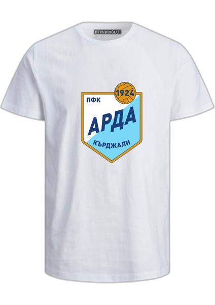 Fc Arda Kardzhali Фк Арда Baskılı Pamuklu T-Shirt