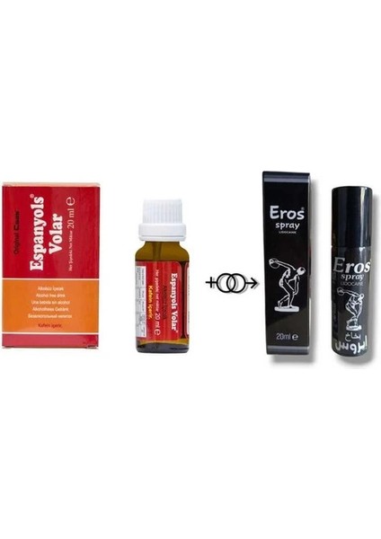 Eros Espanyols Volar Kadınlara Özel Damla + Eros Sprey