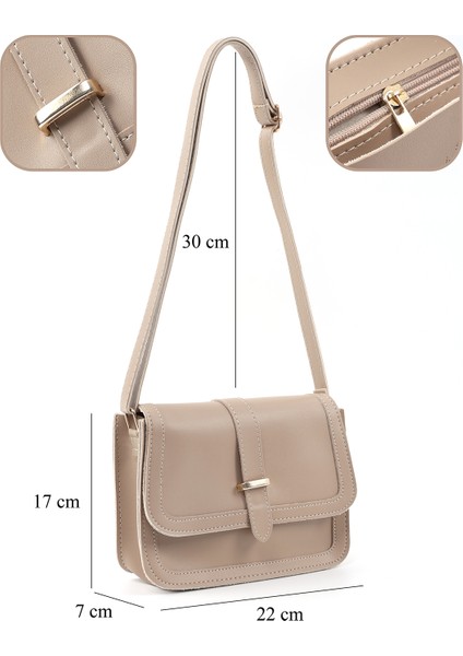 Vizon Shk127 Deri Iç Fermuar Cepli Çıtçıt Kapamalı El,Kol Ve Omuz Çantası U:17 E:22 G:7 Cm fırsatları