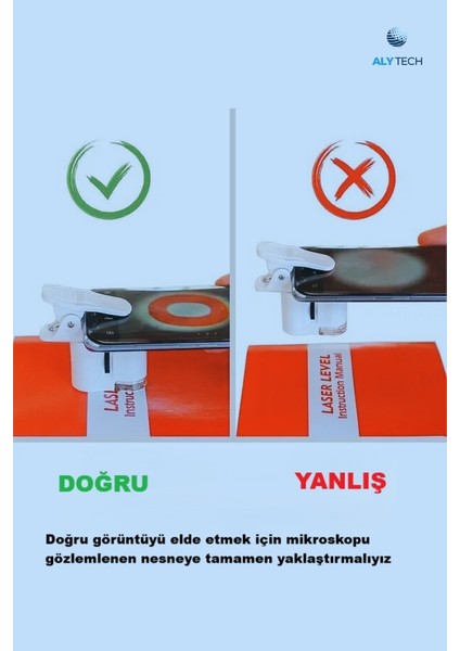 Telefon Uyumlu 60X Mini Büyüteç LED & Uv Işıklı Klipsli fırsatları