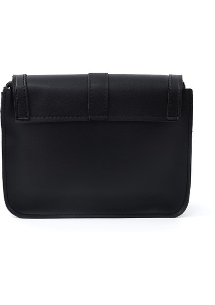 Siyah SHK127 Suni Deri Iç Fermuar Cepli Çıtçıt Kapamalı El,kol ve Omuz Çantası U:17 E:22 G:7 cm modelleri