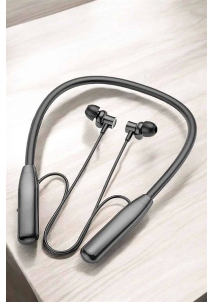 Boyun Askılı Bluetooth Kulaklık Uzun Şarj Süreli Dijital Göstergeli Kablolu modelleri