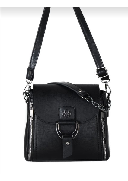 Iki Bölmeli Siyah Kapağı Mıknatıslı El ve Omuz Çanta fiyatları