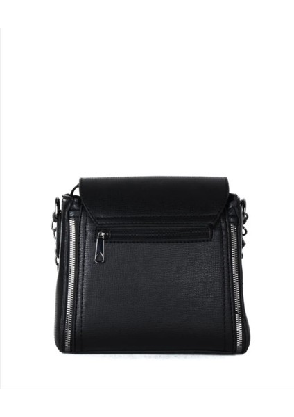 Iki Bölmeli Siyah Kapağı Mıknatıslı El ve Omuz Çanta modelleri