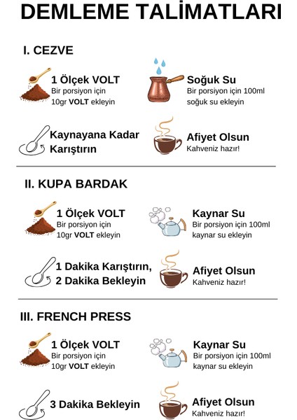 Taze Çekilmiş Türk Kahvesi 250 GR | Yoğun (Orta) Kavrulmuş fırsatları