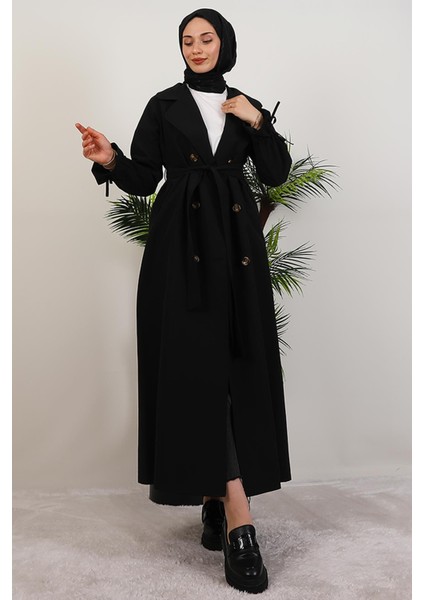 Jasmin Trençkot Siyah fırsatları